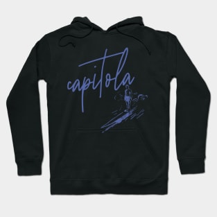 Capitola California Surfer Hoodie